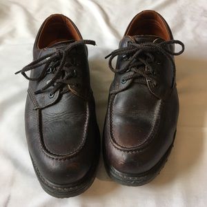 L.L. Bean Dark Brown Stanley Oxfords